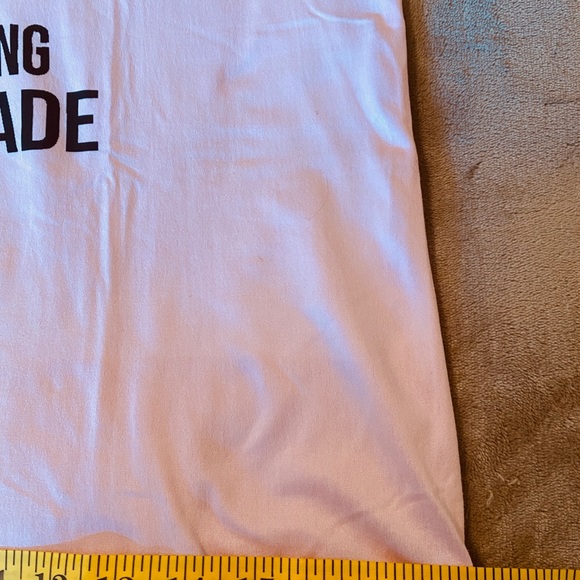 Pink Ruth Bader Ginsburg New Soft FabricShort Sleeve Tee Med or LG black print - Picture 3 of 5